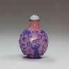 X132 Peking glass snuff bottle, 19th-20th century