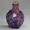 X132 Peking glass snuff bottle, 19th-20th century