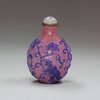 X132 Peking glass snuff bottle, 19th-20th century