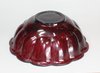 X147 Peking ruby glass lobed bowl,      SOLD