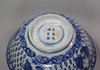 X175 Blue and white bowl, Tianqi (1621-27)