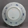 X187 Blue and white plate, Kangxi (1662-1722)