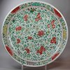 X200 Famille verte plate, early Kangxi (1662-1722)