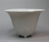 X205 Large rare Chinese blanc de chine flared cup Kangxi(1662-1722)