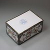 X229 Canton enamel rectangular box and cover, Qianlong (1736-95)