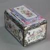 X229 Canton enamel rectangular box and cover, Qianlong (1736-95)