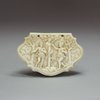 X27 German ivory shell-shaped snuff box, circa 1700