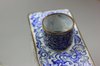 X319 Canton enamel tea caddy and cover, circa 1760