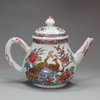 X374 Famille rose teapot, Qianlong (1736-95)