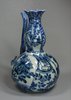 X389 Blue and white ewer, Wanli (1573-1619)