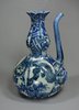 X389 Blue and white ewer, Wanli (1573-1619)