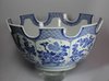 X39 Extremely rare Chinese blue and white monteith