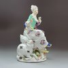 X41 Meissen porcelain figure of a Lady Shepherdess, circa 1755