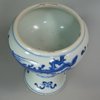 X430 Blue and white stem cup, Kangxi (1662-1722)