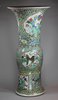 X465 Famille verte gu beaker vase, Kangxi (1662-1722)