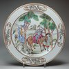 X467 Famille-rose plate, Qianlong (1736-1795)