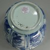 X493 Blue and white Kraakbowl, Wanli (1573-1619)