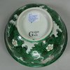 X517 Green ground bowl, Kangxi (1662-1722)