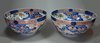 X524 Pair of Japanese imari bowls, early 18th century