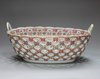 X544 Famille rose reticulated oval basket, Qianlong (1735-90)