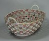 X544 Famille rose reticulated oval basket, Qianlong (1735-90)