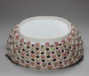X544 Famille rose reticulated oval basket, Qianlong (1735-90)
