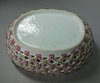 X544 Famille rose reticulated oval basket, Qianlong (1735-90)