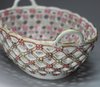 X544 Famille rose reticulated oval basket, Qianlong (1735-90)