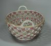 X544 Famille rose reticulated oval basket, Qianlong (1735-90)