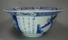 X572 Blue and white bowl, Kangxi (1662-1722)