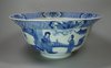 X573 Blue and white bowl, Kangxi (1662-1722)