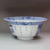 X573 Blue and white bowl, Kangxi (1662-1722)