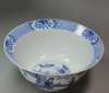 X573 Blue and white bowl, Kangxi (1662-1722)