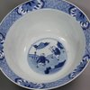 X573 Blue and white bowl, Kangxi (1662-1722)