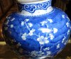 X654 Blue and white baluster vase, Kangxi (1662-1722)