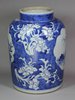 X657 Extremely rare Chinese blue and white cylindrical jar