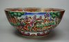 X669 Famille rose hunting bowl, Qianlong (1736-95)