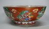 X669 Famille rose hunting bowl, Qianlong (1736-95)