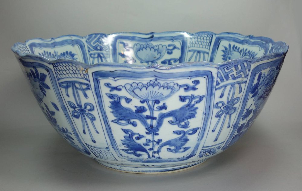 X674 Kraak bowl, Wanli (1573-1619)