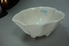 X675 Blanc de chine moulded cup in the form of lotus leaf