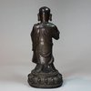 X717 Bronze figure of a Lohan, Ming dynasty (1368-1626)