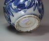 X719 Blue and white kraak moulded teapot, Wanli (1573-1619)