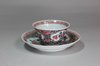 X797 Famille rose teabowl and saucer, Yongzheng (1723-35)