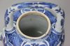 X800 Blue and white kraak wine pot and cover, Wanli (1573-1619)