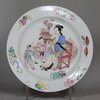 X803 Famille rose ruby-backed saucer, Youngzheng (1723-35)