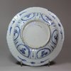 X808 Blue and white klapmutz bowl, Wanli (1573-1619)