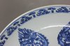 X822 Blue and white dish for the Islamic market