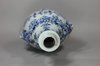 X853 Rare Dutch Delft blue and white flask by Adrianus Kocks