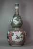 X86 Famille verte double gourd vase, Kangxi (1662-1722)