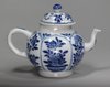 X860 Blue and white miniature teapot and cover